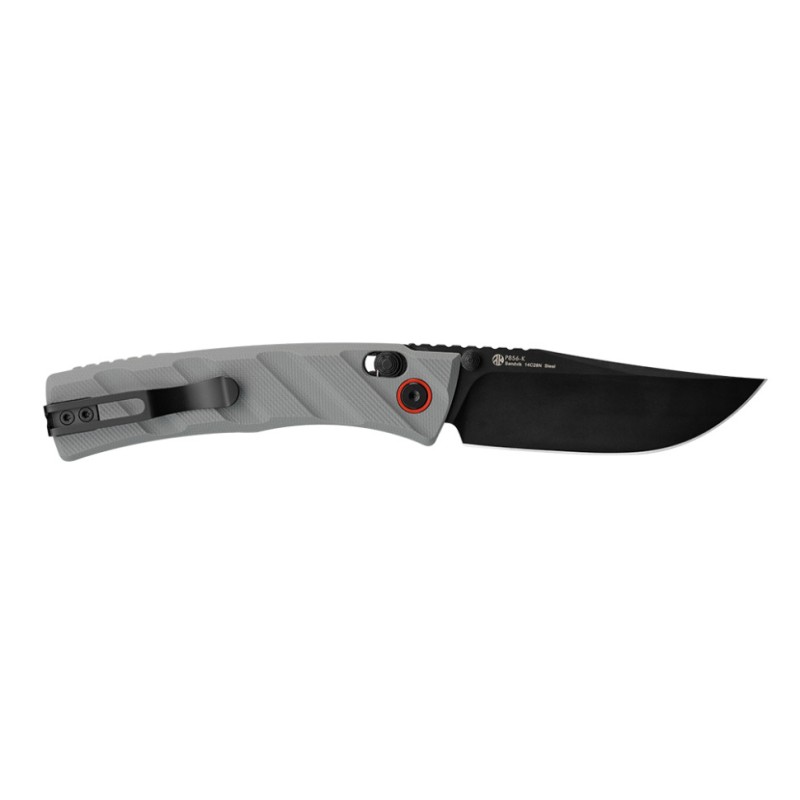 Ніж складаний кишеньковий Ruike P856-K, (7.9 см) 14C28N / G10 сірий