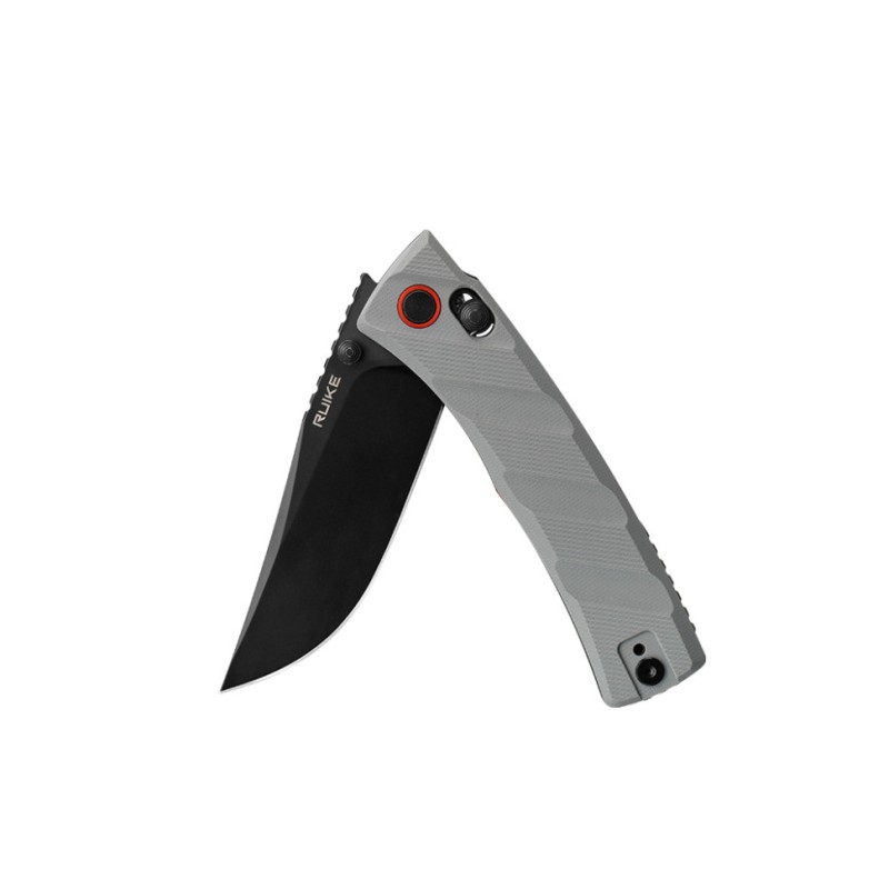 Ніж складаний кишеньковий Ruike P856-K, (7.9 см) 14C28N / G10 сірий