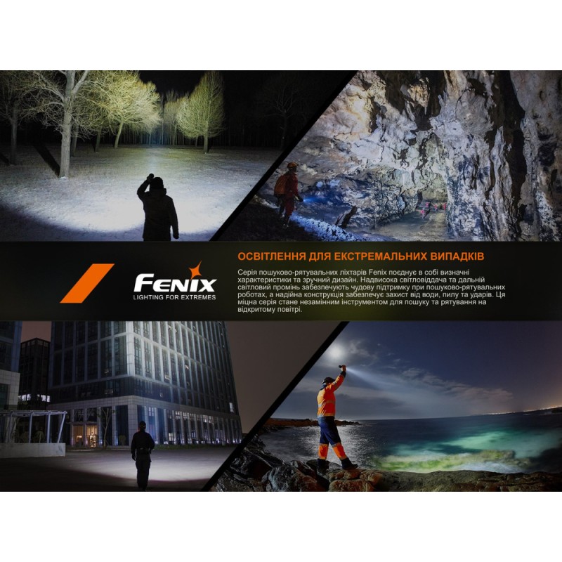 Ліхтар пошуковий ручний Fenix LR35R PRO