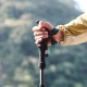 Трекінгова палиця Naturehike CNK2450DS013, 115-135 см, чорна