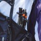 Трекінгова палиця Naturehike CNK2450DS013, 115-135 см, чорна