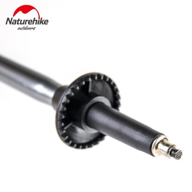 Трекінгова палиця 3-сек. Naturehike Boy 6061 AL NH17D001-Z, 50-100 см, алюміній, блакитна