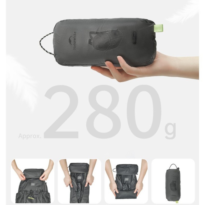 Рюкзак компактний Naturehike CNK2450XB026, 20 л, блакитний