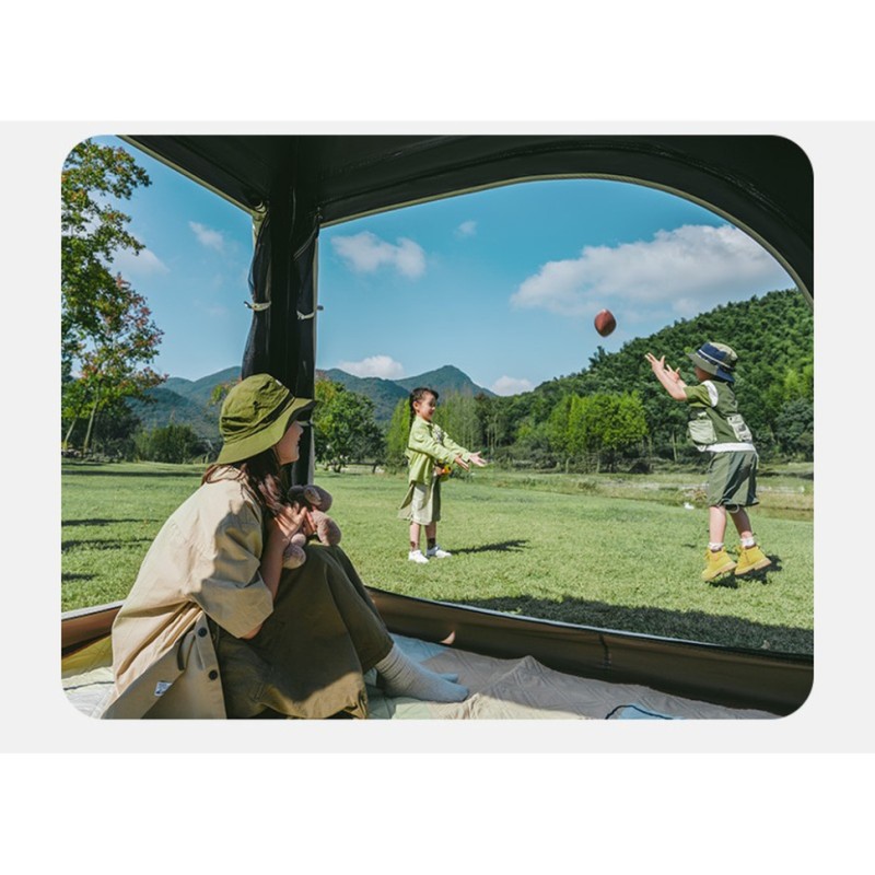Намет тримісний автоматичний Naturehike Ango CNK2550WS010, L, коричневий
