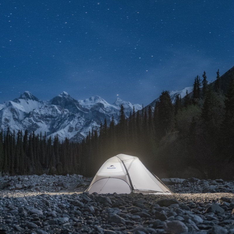 Намет двомісний ультралегкий Naturehike Star River UL CNK2450WS022, сірий