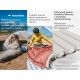 Спальник з натуральним пухом Naturehike Snowbird CNK2550WS014, p-р L, коричневий 400 г