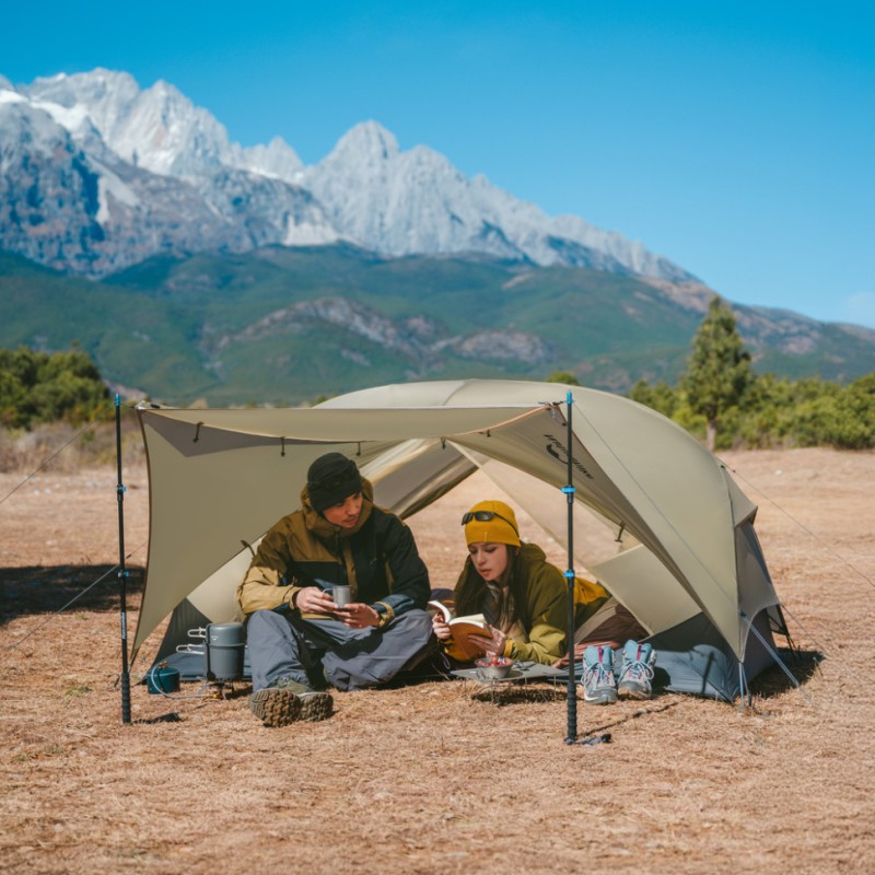 Намет одномісний ультралегкий Naturehike Mongar UL CNK2550WS016, сірий
