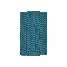 Матрац туристичний надувний двомісний Naturehike CNK2550WS019, 200х125х6.5 см, синій із вбудованою помпою для надування