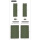 Матрац туристичний надувний двомісний Naturehike CNK2550WS019, 200х125х6.5 см, синій із вбудованою помпою для надування