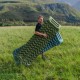 Матрац туристичний надувний двомісний  Naturehike CNK2550WS019, 200х125х6.5 см, зелений, для кемпінгу із мішком для надування