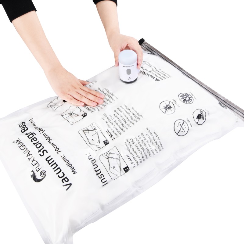 Вакуумні пакети Flextail, розмір L (60х80 см), 4 шт
