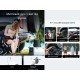 Душ портативний з насосом на акумуляторі Flextail Tiny Shower, білий