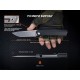 Ніж складаний туристичний Ruike P166-AB, (9.2 см) 14C28N / Aluminum чорний