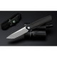 Ніж складаний туристичний Ruike P166-AB, (9.2 см) 14C28N / Aluminum чорний