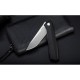 Ніж складаний туристичний Ruike P166-AB, (9.2 см) 14C28N / Aluminum чорний