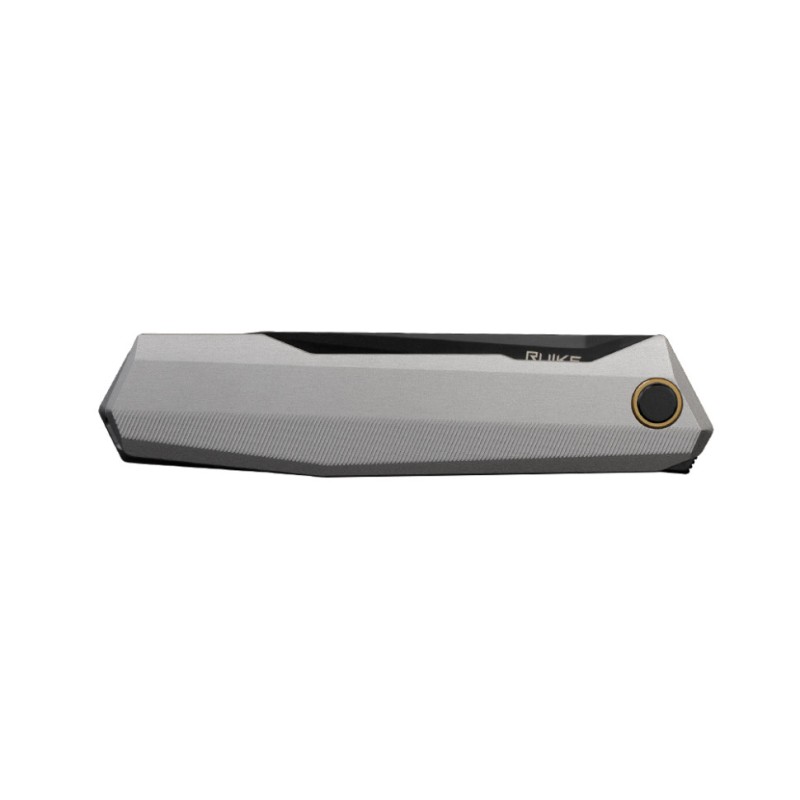 Ніж складаний туристичний Ruike P166-AК, (9.2 см) 14C28N / Aluminum сірий