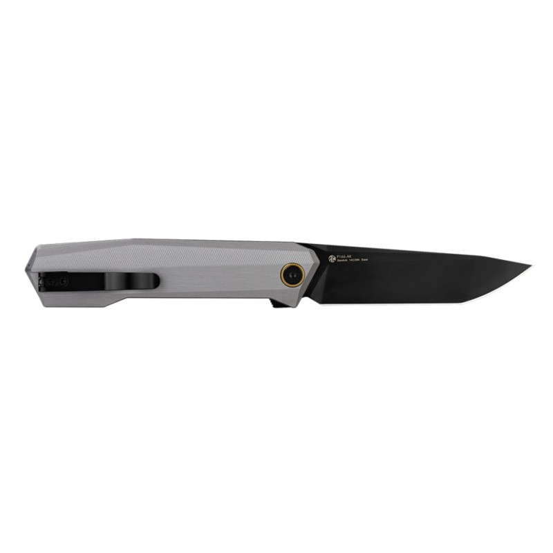 Ніж складаний туристичний Ruike P166-AК, (9.2 см) 14C28N / Aluminum сірий