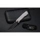 Ніж складаний туристичний Ruike P166-AК, (9.2 см) 14C28N / Aluminum сірий