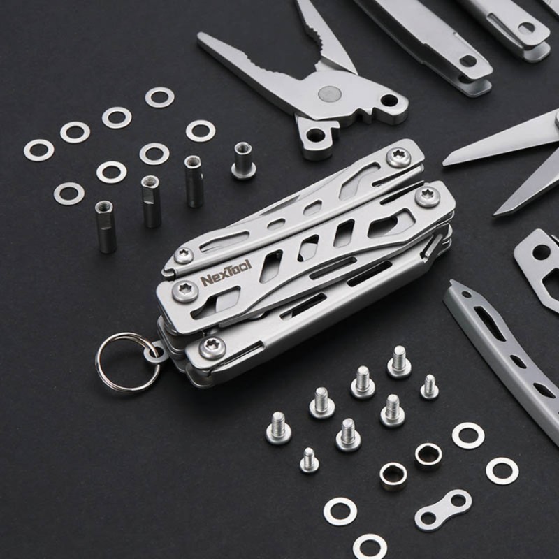 Мультитул NexTool Mini Flagship срібний