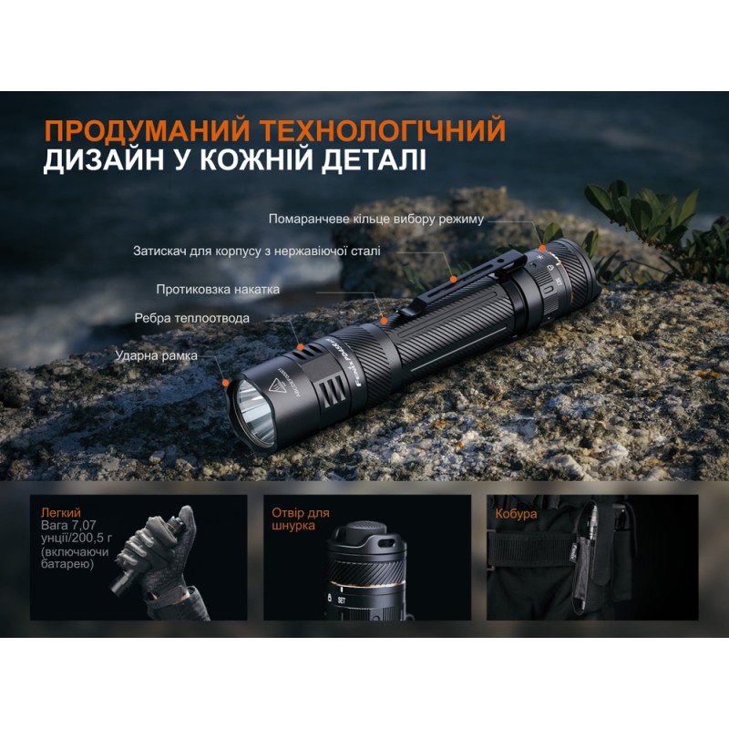 Ліхтар тактичний Fenix PD45R ACE