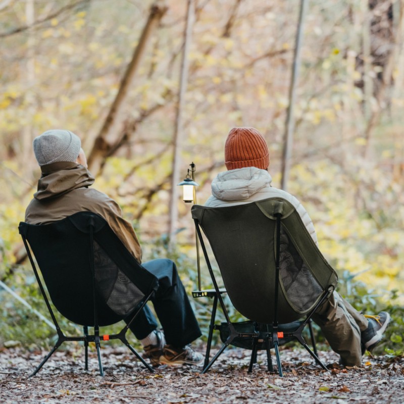 Стілець складаний ультралегкий Naturehike CNK2550JJ013 Yamami YL01, розмір М, алюміній, оливковий