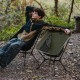 Стілець складаний ультралегкий Naturehike CNK2550JJ013 Yamami YL01, розмір М, алюміній, оливковий