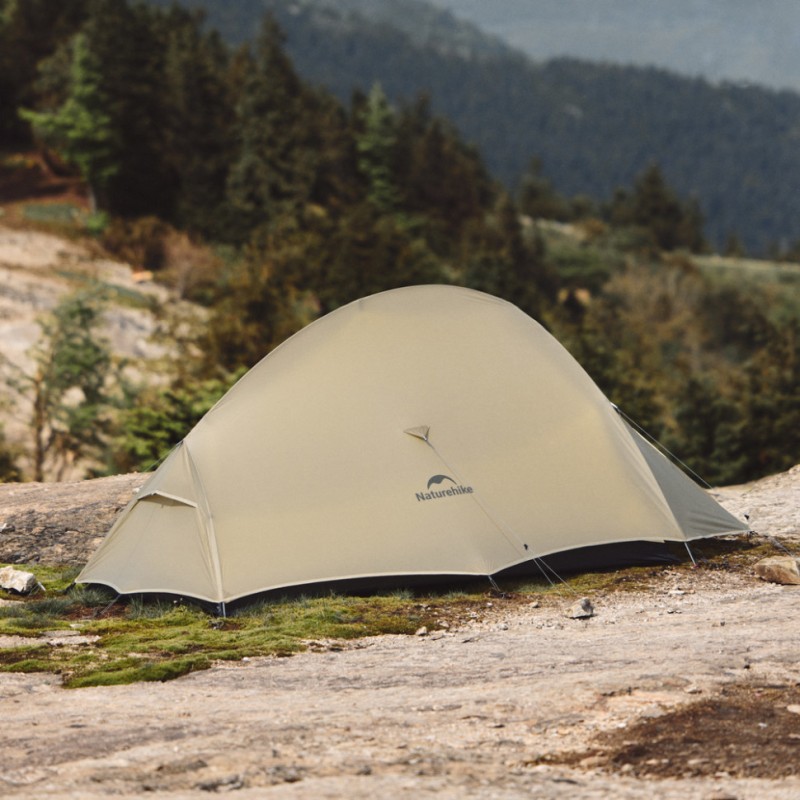 Намет надлегкий одномісний Naturehike Cloud Up Base 1 Tent Pro CNK2350WS020, пісочний