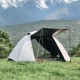 Намет двомісний Naturehike Greek Style CNK2300ZP024 світло-кавовий