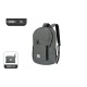 Рюкзак компактний надлегкий Naturehike NH17A017-B Yunyan, 30 л, сірий