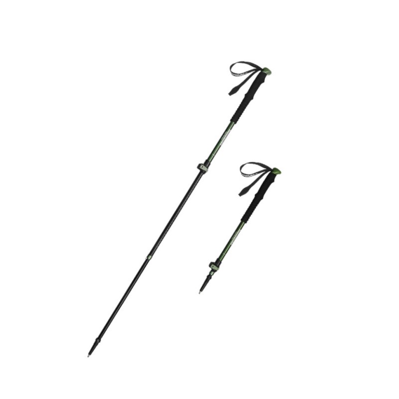 Трекінгова палиця 3-сек. Naturehike CNK2550DS010, 55-120 см, алюміній, зелена