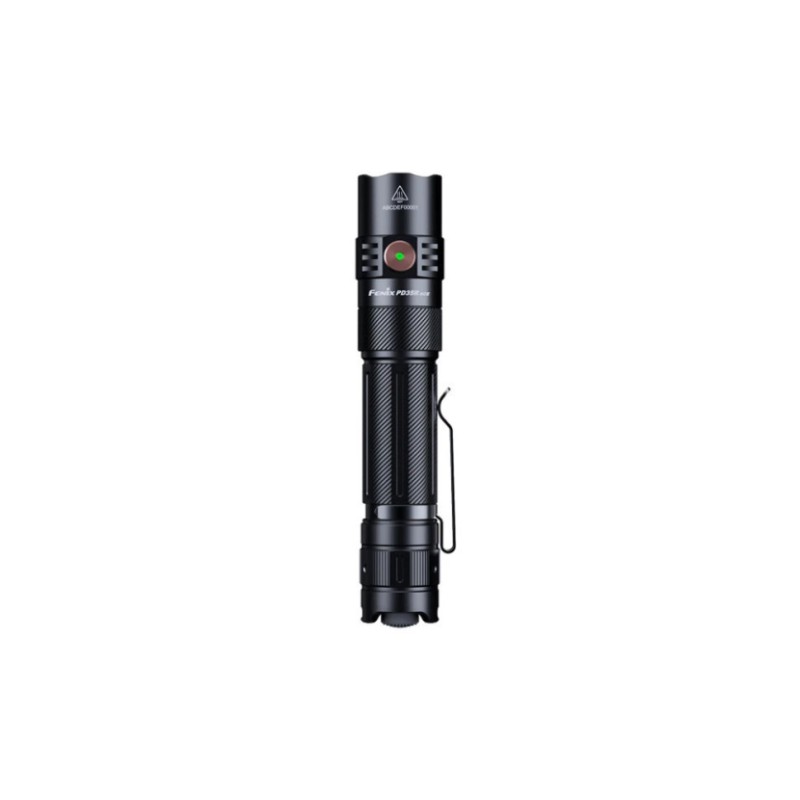 Ліхтар тактичний ручний Fenix PD35R ACE LED 2000 лм + наключний ліхтар CL01 (чорний)  | Лімітована серія