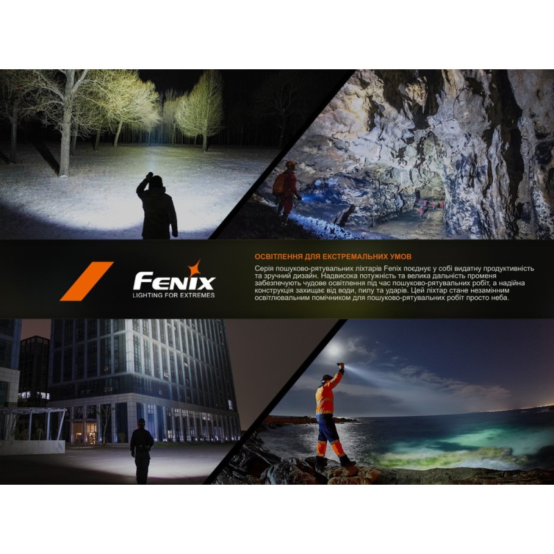 Ліхтар пошуковий ручний Fenix LR35R PRO | Лімітована серія