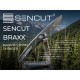 Ніж складаний кишеньковий Sencut Braxx, (7.93 см) D2 / Canvas Micarta зелений