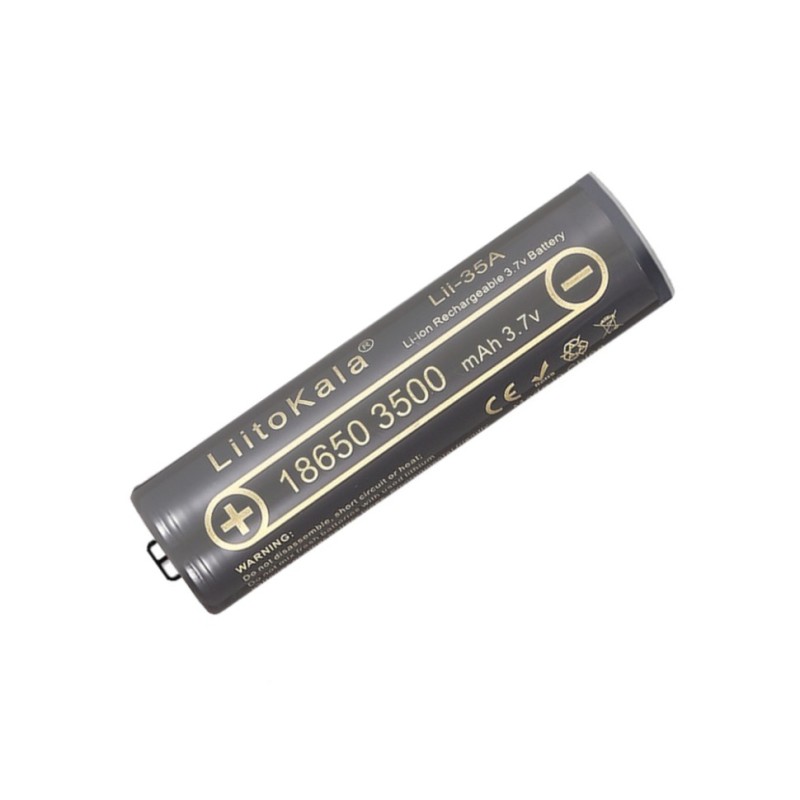 Акумулятор LiitoKala Lii-35A-PCB 18650 3500mah battery