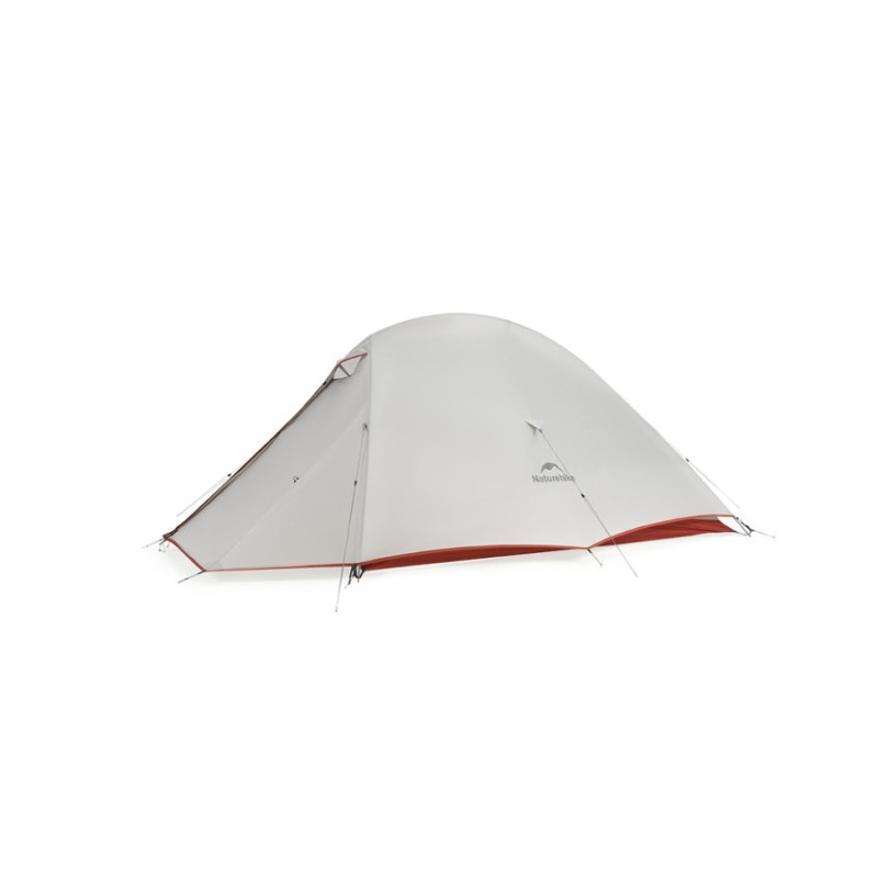 Намет надлегкий двомісний  з футпринтом Naturehike Cloud Up Pro CNK2350WS020,  20D, світлий сірий