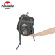 Спальник з капюшоном та закругленим дном Naturehike Y150 NH21MSD08 правий, темно-блакитний
