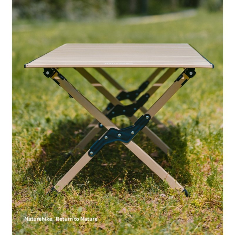 Складаний стіл Naturehike Star Jane T01 CNK2550JJ018, 119х60 см, вуглецева сталь, бежевий