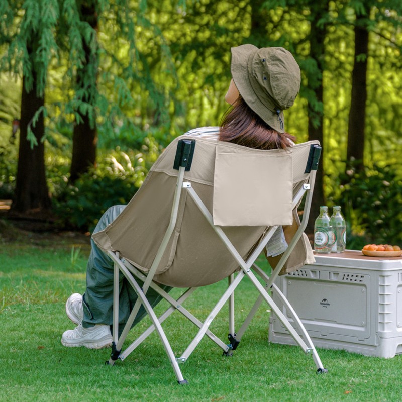 Стілець складаний Naturehike Stellaluna T04 CNK2550JJ022, вуглецева сталь