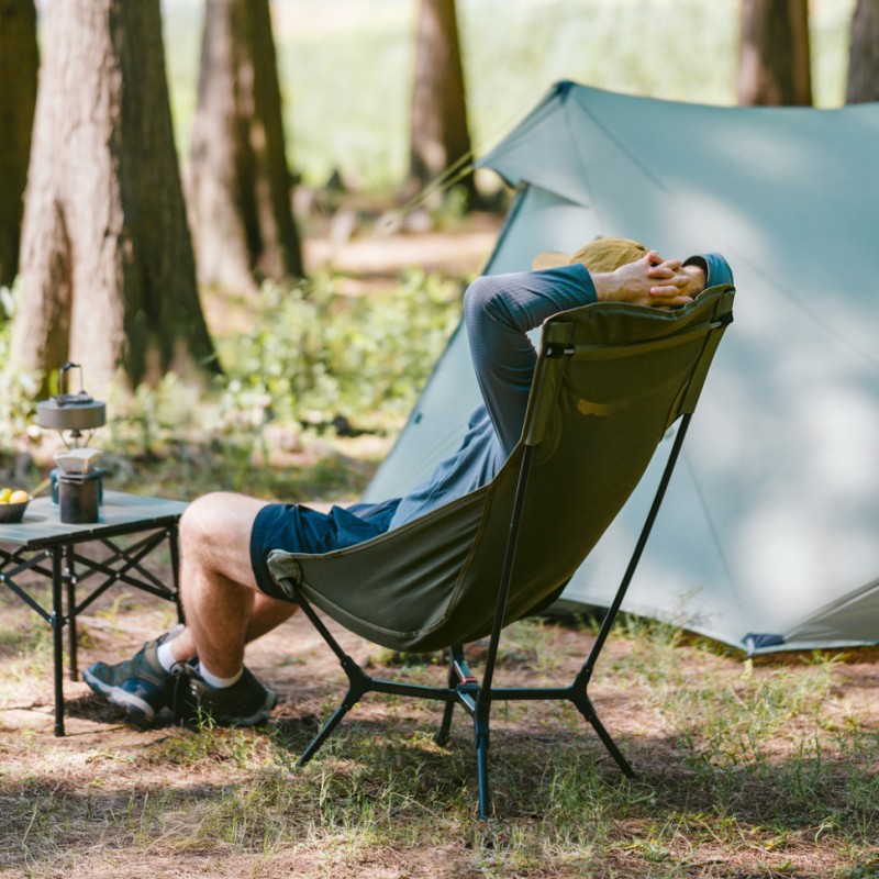 Стілець складаний ультралегкий Naturehike CNK2550JJ013 Yamami YL01, розмір L, алюміній