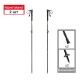 Трекінгові телескопічні палиці 2шт Naturehike CNK2550DS010 Sunlit Terk Base, 60-135 см, зелена
