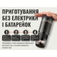 Портативна кавоварка-прес Wacaco Prestina, механічна, для меленої кави, чорна