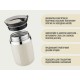 Термокухоль Wacaco Octaroma Classico 180 мл, бежевий