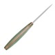 Ніж з чохлом туристичний SRM Fossa 605T-GP, (8.8 см) 14C28N / G10 зелений