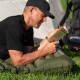 Матрац туристичний надувний одномісний Naturehike CNK2550WS019, 200x60x9.5 см, зелений, прямокутний із вбудованою помпою