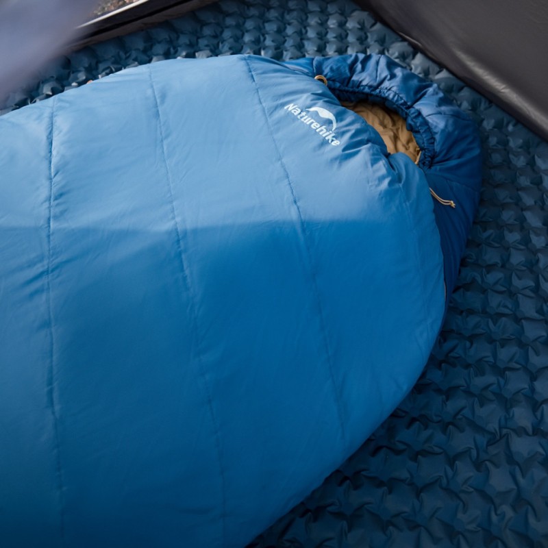 Спальник Naturehike Pro MG120 CNK2550WS044, p-p XL,  блакитний