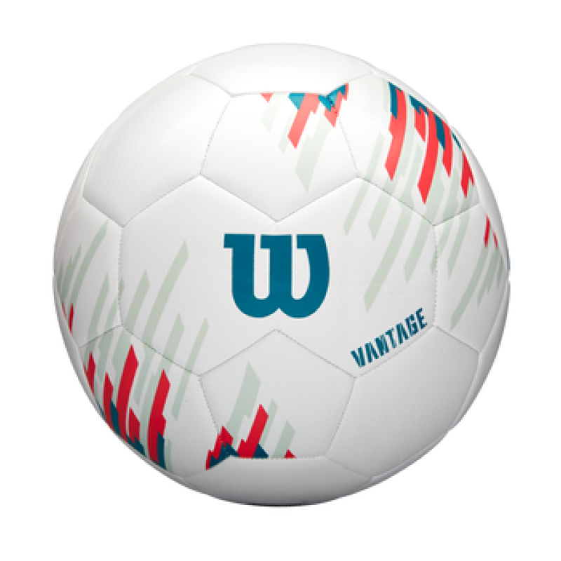 М'яч футбольний NCAA VANTAGE SB 05 White/Teal Size 5 (WS3004001XB05)