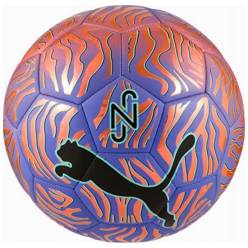М'яч футбольний Puma NEYMAR JR Graphic ball фіолетовий, помаранчевий Уні 4