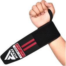 Бандаж для зап’ястя RDX GYM WRIST WRAP R11 чорний, червоний One Size (WAH-WR11BR)