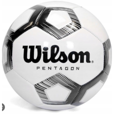 М'яч футбольний Wilson Pentagon white/black size 5 (WTE8527XB05)