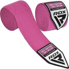 Бинти RDX HAND WRAPS 2.5 METER рожевий 2,5 м (HWJ-RP)